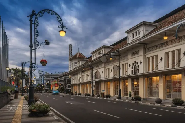 Asia-Africa heritage street in Bandung